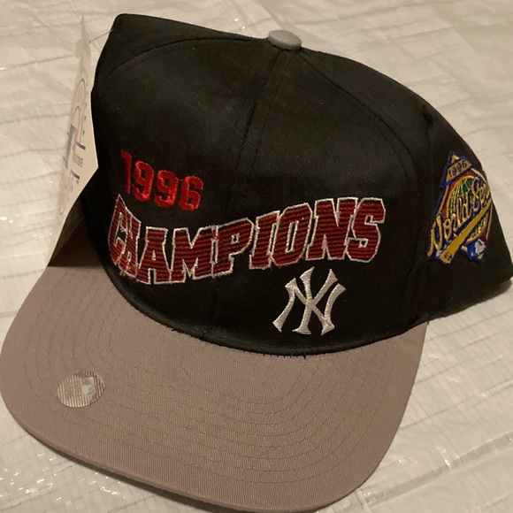 New York Yankees 1996 World Series Champions Hat Snapback Drew Pearson D/S - Picture 1 of 9
